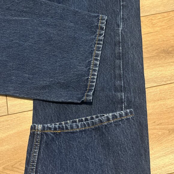 Men's Levis 505 Regular Fit Denim Jeans SZ 38x29 Blue Cotton Modern Red Tab - Picture 7 of 11